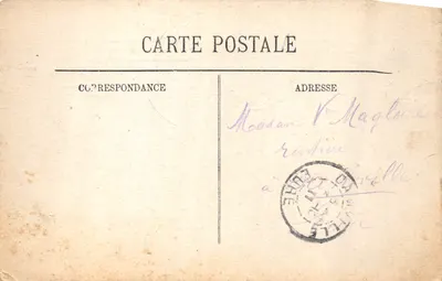 Jardín de Versalles — El Parterre de agua — Editor: Jardín de Versalles, n.º 24 — Reverso