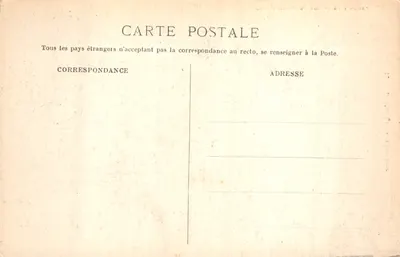 Cheminée du Manoir d'Ango — Intérieur orné de sculptures et de motifs géométriques — éditeur : Santos à Eu — Verso