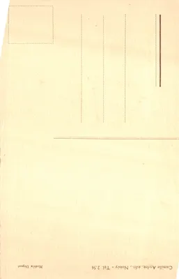 Nancy — La Fontaine de Neptune — gravure de G. Kierren, éditée par Camille André — 裏面