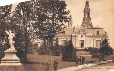PAU — Le Palais d'Hiver et Statue d'Artagnan — LL. n° 442