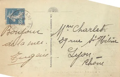 Le Tréport — Le Casino et l'Esplanade de la Plage — CAP, n° 54 — 뒷면