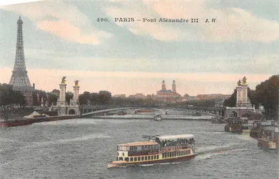 Paris — Pont Alexandre III — J.H. n°490