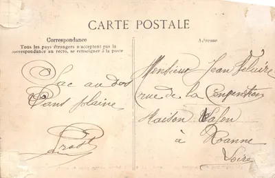 L'Auvergne pittoresque — Vue prise du sommet du Sancy — éditeur L'Auvergne Pittoresque n° 4557 — Verso
