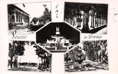 Aix-en-Provence — Souvenir of Aix-en-Provence — Publisher: La Cité du Roy René