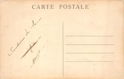 Zona de Saint-Étienne — Le Coulouir acesso à base da barragem Rochetaillee — Edit. M. M. n.º 227 — Verso
