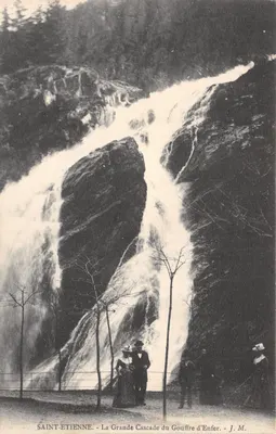 Saint-Étienne — La Grande Cascade du Gouffre d'Enfer — J. M