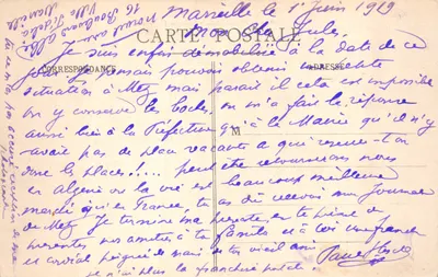 Marseille — Château d'If — Éditeur EL. (n°10) — पीछे