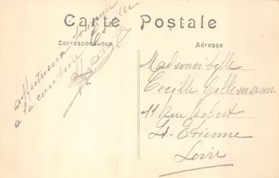 Cattedrale di Reims — Uno dei lati — LL. n°67 — Verso
