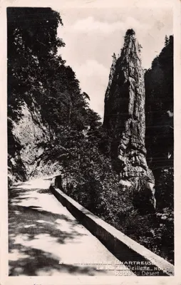 La Grande Chartreuse — Le Pic de l'Œillette — Route du Desert — éditeur : REAL-PHOTO C.A.P. — n° 24