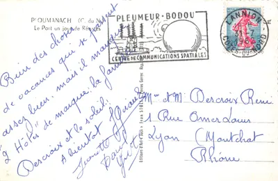 Porto di Ploemeur-Bodou — Regate — Editions Jean SIOUX — Verso