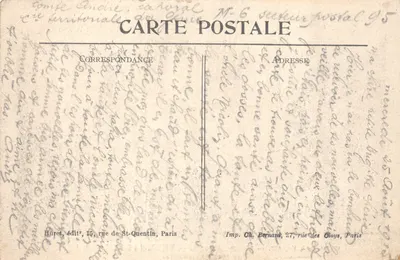 Villers-au-Bois (P.-d.-C.) — Une ferme bombardée — Visé à Paris No. 230 — पीछे