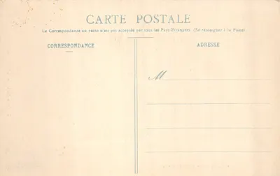 La Croce dei Marittimi a La Chaume — monumento religioso con statua della Vergine — Edition des Nouvelles Galeries, N. 218 — Verso