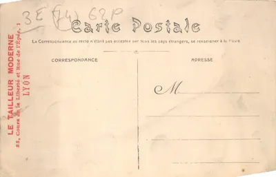 Les Portes du Fier — vue du canyon — Pilibice, phot.-édit. Annecy, n° 1485 — 뒷면