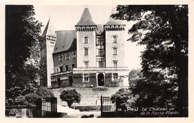 Pau — Le Château vu de la Basse-Plante — éditeur CAP — n° 12