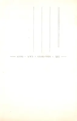 Pau — Le Château vu de la Basse-Plante — éditeur CAP — n° 12 — Verso