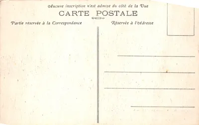Col de la Faucille — vista sobre o país de GEX, o Léman e as Alpes — L. Michaux, edit. - Bellegarde (Dep. 535) — Verso