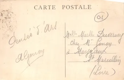 Ars (Ain) — L'Église — Villand-Vernu, phot. Ars — Verso