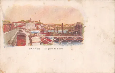 CANNES — Vue prise du Phare — éditeur SHAPAGA GENEVE