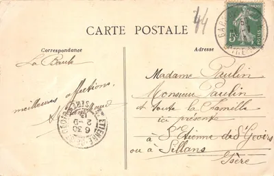 Guérande - Porte Saint-Michel — éditeur Artaud-Nozais, Nantes, n°20 — पीछे