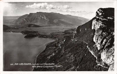 Aix-les-Bains — Le Lac La Chambotte et le Grand-Colombien (1534m) — Les Beaux Livres — N. Armand