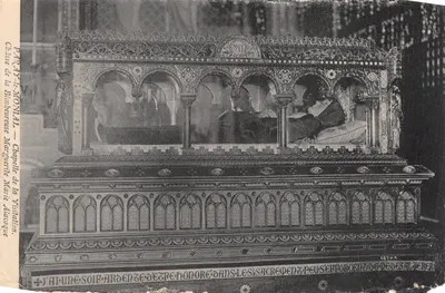 Châsse de la Bienheureuse Marguerite de la Visitation — Chapelle de la Visitation, Paris-le-Monial — éditeur impr. sur la carte, n° 6844