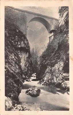 Pont Saint-Bruno — dans les gorges du Guiers-Mort — Éditions J. Cellaard, Lyon