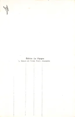 Vaison-la-Romaine — Le Théâtre Antique — Les Gradins — Édition La Cigogne, n° 5806 — 背面