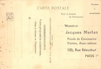 Section de l'Indochine — Laos — Bibliothèque et Pagode — Blanche, Archs — पीछे