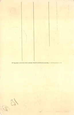 Strasbourg — Pont du Chemin de fer sur le Rhin — éditeur PONTS DU RHIN - KEHL - STRASBOURG, n° 183 — 背面