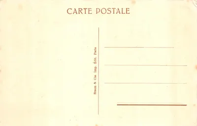 Bureau du Roi Louis XV — Mobilier royal du Musée du Louvre — éditeur OA. — n° 24 — Verso