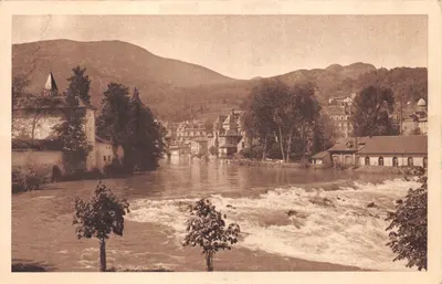 Lourdes — La Chute du Gave — Édition photo Quinault
