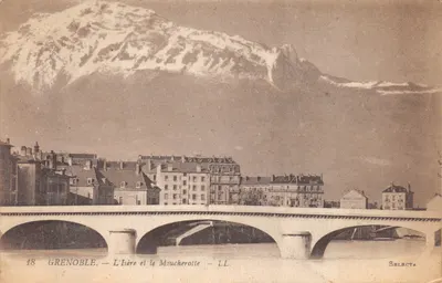 Grenoble — L'Isère et le Mouche­rotte — éditeur SELECTA, n° 18