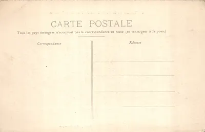 Vallée de la Malate et fort de Monfaucon — vue panoramique du fleuve et des collines viticole — éditeur Raffin, Besançon, n°5 — 裏面