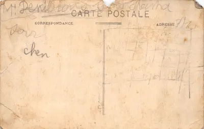 Rue commerçante — vue d'angle avec établissements 'Tabacs' et 'Casino' — Éditeur Gerenton — पीछे