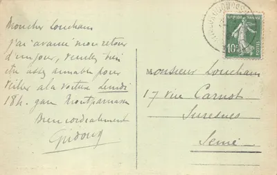 Bretagne - St-Quay-Portrieux (C.-d.-N.) - La Houle aux Chiens — Édition de l'Ouest Agence — 背面