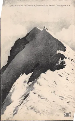 Massif de la Vanoise — Sommet de la Grande Casse (3861 m.) — L. LECOMTE & Cie, CHAMONIX