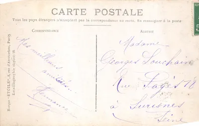 Orléans — Ayuntamiento — editor no visible, n.º 21 — Reverso