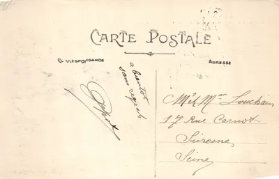 Tours (Loire-et-Loire) — L'Hôtel-de-Ville, côté Sud-Ouest — A.P. (éditeur) — पीछे