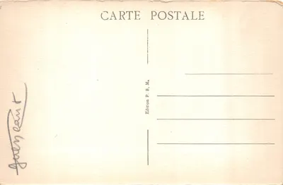 Metz - L'Esplanade — vue du pont et du jardin, éditeur IMPRIMÉ SUR LA CARTE n° 221 — 裏面