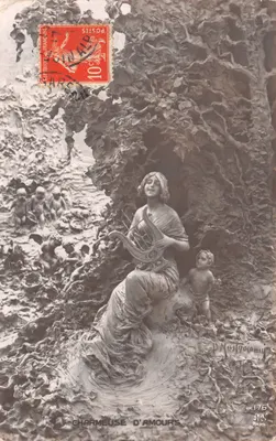 Charmeuse d'Amours — sculpture de D. Nestolony à Paris — éditeur JNN Paris, n° 176