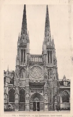 Bordeaux — La Cathédrale Saint-André — Éditeur : La Cigogne, 32, rue Porte-Dijeaux