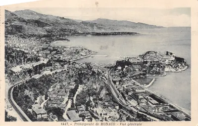 Principauté de MONACO — Vue générale — Édition Monte Carlo n° 14447