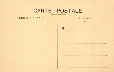 Dinant — La tour de Montfict et la rive droite — éditeur inconnu — 背面