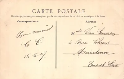Enghien-les-Bains (S.-et-O.) — Jardin du Casino — B.F., Paris — पीछे