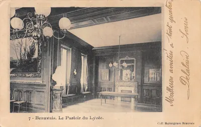Beauvais. Le Parloir du Lycée — éditeur Coll. Hennegrave Beauvais, n°7