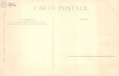 Hospices de Beaune - Hôtel Dieu, La Grande Salle ou Grand' Chambre — éditeur Ronco Frères, Beaune, n° 21 086 — Verso