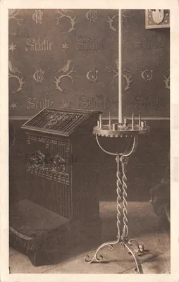 Intérieur de l'Hôtel-Dieu de Beaune — détails de la décoration — Édit. d'Art