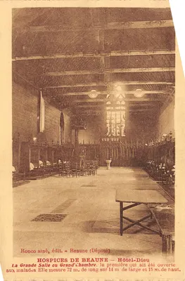 Hôpital-Dieu de Beaune — La Grande Salle ou Grand'Chambre