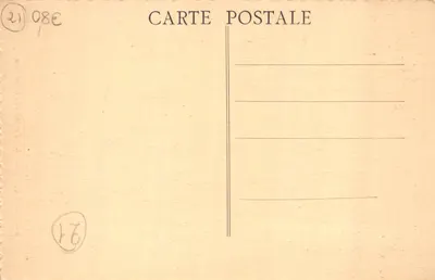 Hospices de Beaune — Portail de l'Hôtel-Dieu — Imprimerie AINÉ, Beaune (Dépôt) — 裏面
