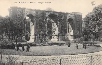 Reims — Arc de Triomphe Romain — éditeur E.G. n°100